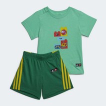 [아디다스키즈 adidaskid] HS1149 I 로고 티 세트 I LEGO Q2 SUMS 아동의류