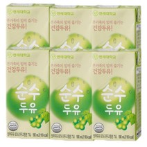 연세우유 순수두유 190mlx24팩, 72개, 190ml