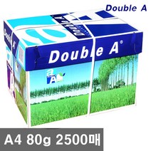 더블에이 80g A4용지1BOX 2500매 5000매 최고급