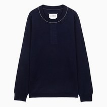 [메종마틴마르지엘라] [명품]23SS 백스티치 워크 인 프로그레스 네이비 울 니트 SI1