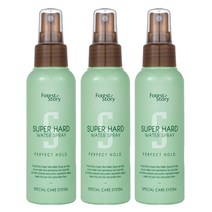 포레스트스토리 슈퍼 하드 워터 스프레이, 3개, 100ml
