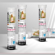 독일 프리미엄 물에타먹는 발포형비타민C앤아연 20정x5통, 20정x3통