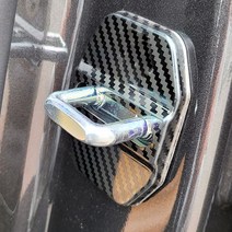 BMW 범용 도어스트라이커 도어체커 악세사리 튜닝 파츠 몰딩커버 용품 2시리즈 5시리즈, M로고, 제너럴 블루(4개세트)