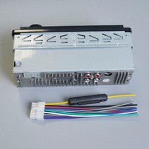 12V 블루투스 자동차 스테레오 FM 라디오 MP3 오디오 플레이어 5V 충전기 USB AUX 자동 전자 서브 우퍼 인대시 1 DIN 오토라디오, CHINA_Black