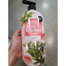 온더바디 수퍼보타닉 로즈 앤 버베나 바디워시 900g 피부 테스트 완료 코코넛 유래 세정 성분 파라벤 벤조페논 무첨가 피부 촉촉, 1개