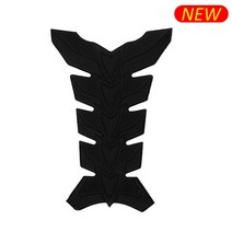 오토바이 탱크 스티커 3d 고무 가스 연료 오일 탱크 패드 보호대 커버 스티커 데칼 for honda yamaha kawasaki suzuki, 뉴 블랙