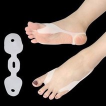 뒷꿈치 홀 발가락 분리 실리콘 깔창 보호대, 단품
