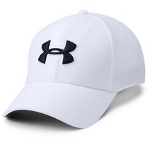 Under Armour 남성용 블리칭 3.0 캡 블랙 002/ 블랙 L/XL, Large-X-Large, White (100)/Black