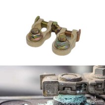 전도율UP 아연고급형 배터리터미널 +/- 2PCS