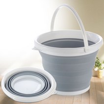 폴더블바스켓 접이식 양동이 바켓스 세차 여행 바스켓, 대10L