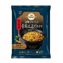 CJ더마켓 탕비실 업소용 식당용 PC방 탑티어 고메 중화소고기볶음밥 간편식 컵밥 국밥 냉동밥 솥밥 점심 도시락 420G, 35개