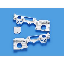 타미야 RC옵션 [47405] WR 02CB D Parts Chassis Whi