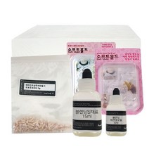 퓨어솝 페파민 트쿨링 샴푸바 만들기세트100gx5개- 천연비누 비누만들기 KIT, 페파민트 쿨링샴푸바만들기세트