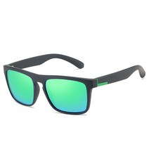 편광 미러 스포츠 선글라스 안경, 무광_그린