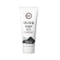 [유니크앤몰] 해피바스 대나무 숯 피지흡착 클렌징폼 200g 블랙헤드 모공케어, 4개