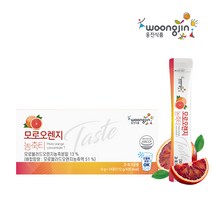 웅진 모로오렌지 농축티, 112g, 1개