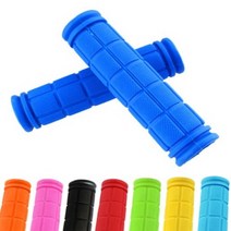 전동스쿠터 자전거 고무 핸들 손잡이 미끄럼방지 그립, 검은색