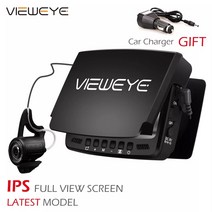 vieweye 비디오 어군 탐지기 4.3 인치 ips lcd 모니터 카메라 키트 겨울용 수중 얼음 낚시 수동 백라이트 소년남성용 g, vet25--25m 케이블