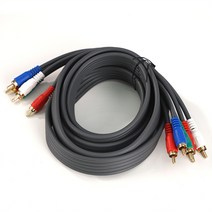 컴포넌트 케이블 RCA 5선 5RCA 영상 음성 5m AV550