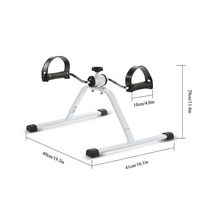 좌식실내자전거 실내용자전거홈트 헬스장 접이식 재활 사이클다리 트레이너 노인 실내 가정 재활 운동 자, 01 Beige