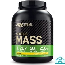 독일 Optimum Nutrition 헬스보충제 웨이트게이너 단백질 파우더 바나나 2.73, 1