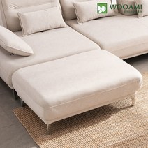 [우아미가구] 사만다 외 4종 조야 임팔라 패브릭 가죽 스툴 모음, 스툴선택:01-1. 사만다 크림아이보리