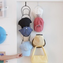 아이언 5단 모자랙 모자정리 모자걸이, 화이트