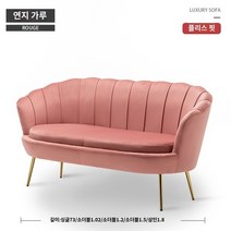 벨벳쇼파 1 2 3인용 거실 의류매장 미용실 소파 거실 작은 아파트 북유럽 심플 모던 라이트 럭셔리 인터넷 연예인 침실 옷가게 더블 심플 게으른 소파, A.개인, E.화장품