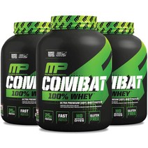 머슬팜 컴뱃100%웨이 초콜릿밀크 2.24kg 68서빙 mp combat, 1개