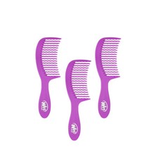 디탱글링 콤 빗 WetBrush Detangling Comb Purple, 3팩