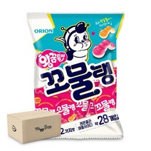 오리온 왕꿈틀이 꼬물탱 젤리 336g (1박스-10개)