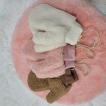 해피엠 귀여운 뽀글이 플리스 장갑 따뜻한 보아털 안감