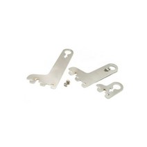 철물샵 25파이 300mm 챤넬 35피치 기둥 찬넬날개 선반 일자형 용 2WB4189E, 1개