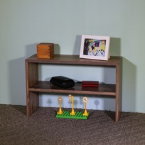 양지가구 양발이선반 2단560, 양발이2단560 옹이