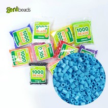 지니비즈(GENIBEADS) 리필용 싱글비즈_지니비즈 1000비즈, 파스텔블루, 1개