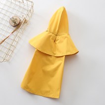 수출 한일 강아지 옷 애완 망토 방우 귀여운 비옷 강아지 옷, 황, 5호