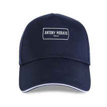 테니스 모자 대두 볼캡 남성 안토니오 모라토 암 박스 로고 검정색 야구 RRP, [05] P-Navy