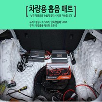 차량용 방음매트 흡음 패드 차량소음차단 신슐레이트 진동 소음 차단 81cm*52cm, 1개
