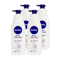 [트윈스몰] 니베아 SOS 케어 바디로션 (400ml x 2개) 총800ml, 2세트