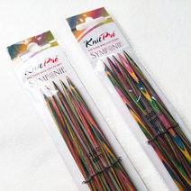 니트프로 심포니 우드 장갑 바늘 (5개 1set) / 15 20cm / 뜨개질 막대바늘, 15cm, 5mm