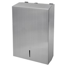 세이크린 스텐 핸드타올케이스 디스펜서 전용용기 모음, CND001-07 스텐핸드 무광 실버37cm