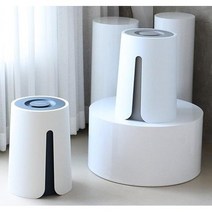 거실 학생방 화장실 냄새없는 위생적인 디자인 압축휴지통 쓰레기 인테리어휴지통 프로메이드, 그레이10리터