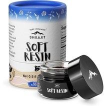 Pure Himalayan Shilajit Soft Resin Ayurvedic Rasayana Natural Source of Fulvic Acid Includes Me, 1개
