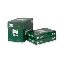 M Copy 무림 복사용지 A4 80g 1박스 2500매, 단품