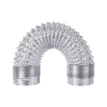 자바라연통 주름연통 알루미늄 호일 100mm 캠핑 난로, 100mm4m 배기관