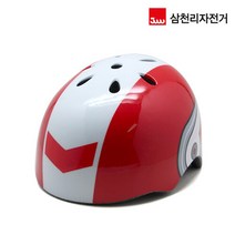 [삼천리자전거] 또봇 아동 어반 헬멧, 레드화이트