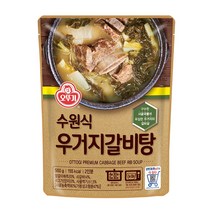 오뚜기 수원식 우거지 갈비탕 500g x 4개, 단품