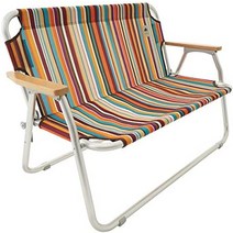 로고스 가성비 캠핑의자 fd 체어 BBQ 73173088, 오렌지 스트라이프