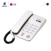 [지엔텔] LG전자 유선전화기 GS-460 사무실전화기/일반전화기, GS-460 흰색