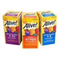 얼라이브 포맨 포우먼 원스데일리 60정x1통 멀티비타민 미네랄 종합비타민, 얼라이브 포우먼x1통